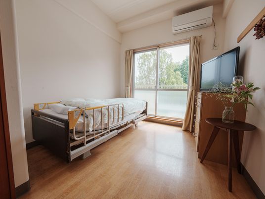 自然光が入る居室