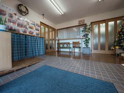 広々としたロビー
