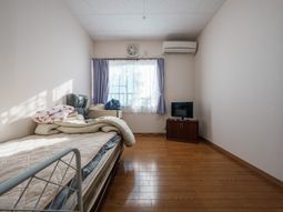 暖かい日差しの居室