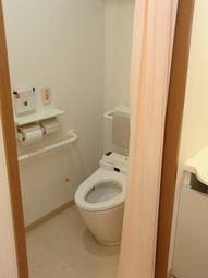 清潔なトイレの一角
