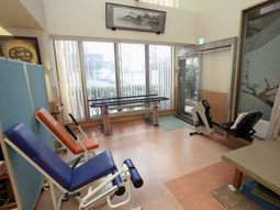 運動器具のある部屋