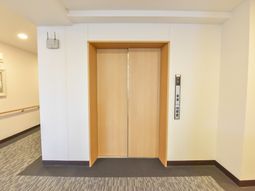 清潔感のあるエレベーター