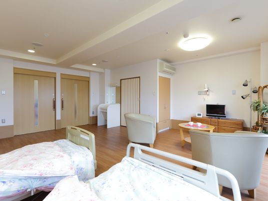 明るい居室の一例