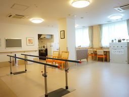 機能訓練が可能なリビング