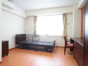 清潔な居室の一角
