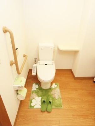 清潔なトイレの模様