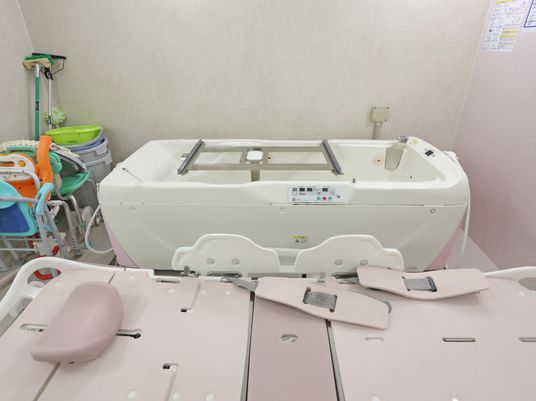 機能訓練付き浴室設備