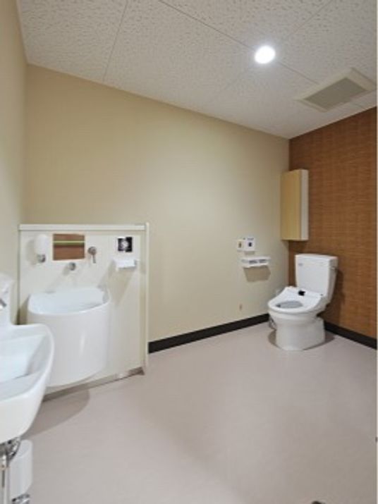 清潔なトイレスペース