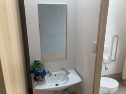 清潔感のある洗面台