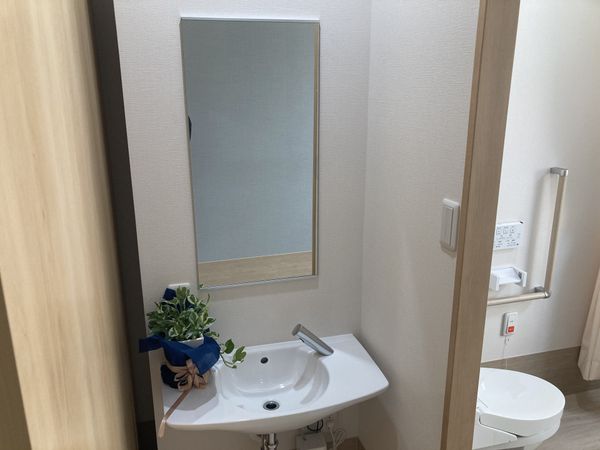 清潔感のある洗面台