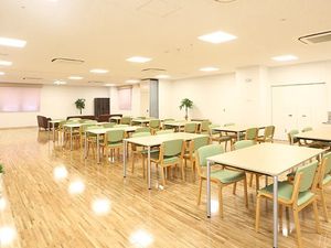 明るい食堂  