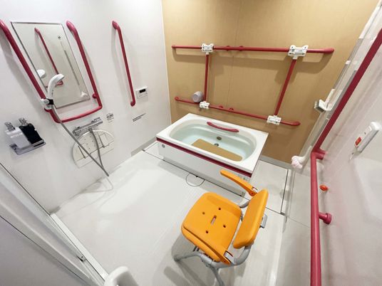 介助用設備の浴室
