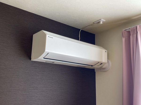 静かな空調の部屋