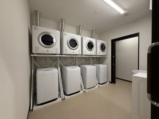 洗濯機のある部屋