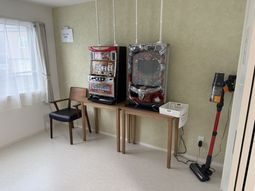 娯楽設備の部屋