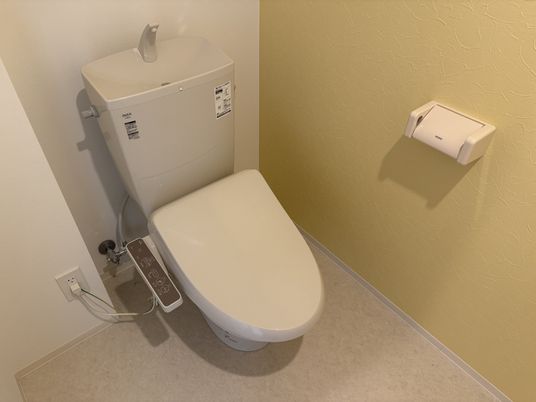 最新の設備が整うトイレ