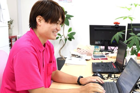 温かい雰囲気のスタッフ