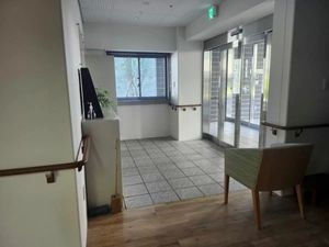 明るいエントランス