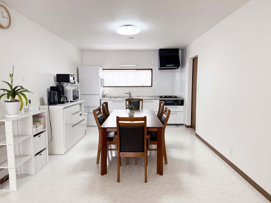 くつろぎのキッチン