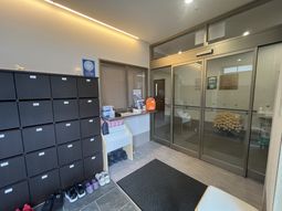 入りやすいエントランス