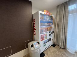 自動販売機があるスペース