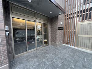 安心感のある玄関エントランス