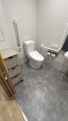 設備充実のトイレ