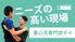 職員と子どもの交流  