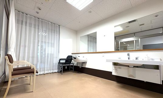 バリアフリーな洗面台