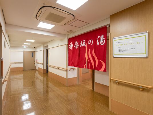 落ち着いた廊下