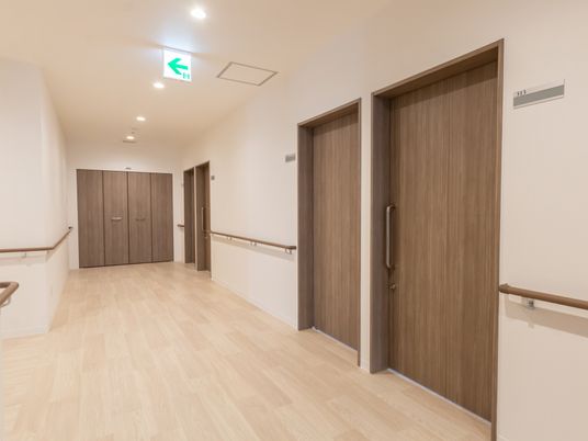 長い廊下