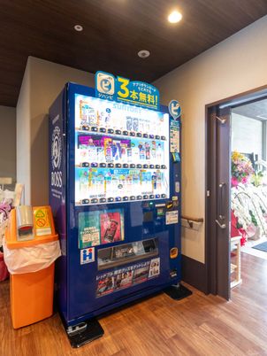 自動販売機のある場所