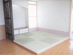 清潔な和室の居室