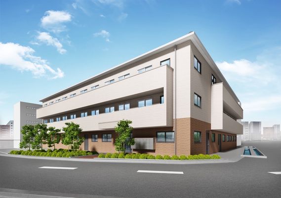 大きな建物外観