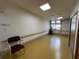 広々とした廊下