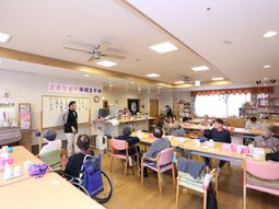 多目的に使われる広い空間