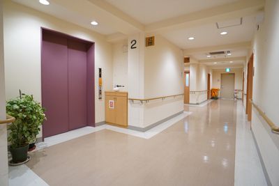 清潔感のある廊下