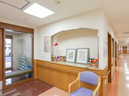 温かみのある廊下