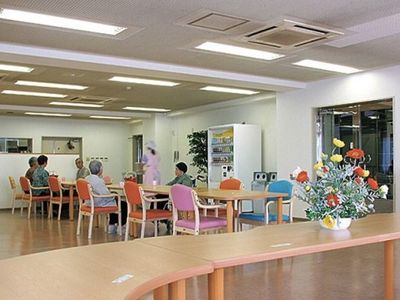 共用スペースでのひととき