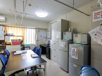 スタッフルームの様子