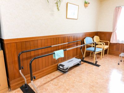 機能訓練設備と家具