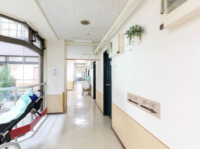 清潔感のある廊下の様子