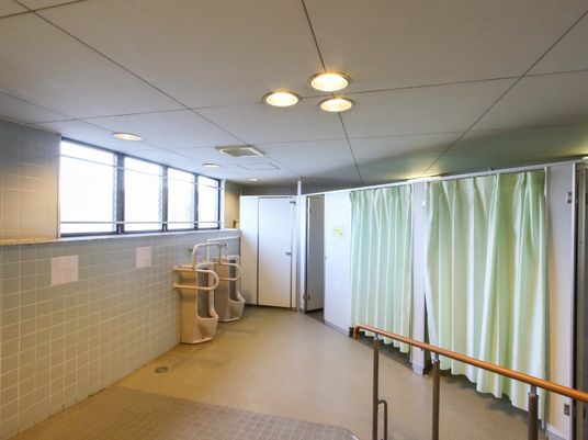 明るい洗面設備