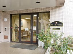 明るいエントランス