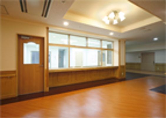 広々とした廊下