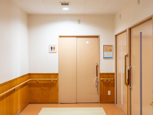 親しみやすい廊下