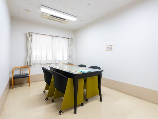 会議用の静かな部屋