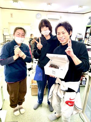 楽しく過ごすスタッフ  