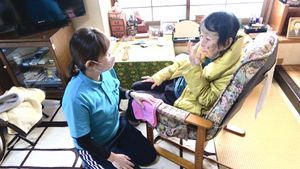 対話中の様子