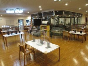 広々としたラウンジ